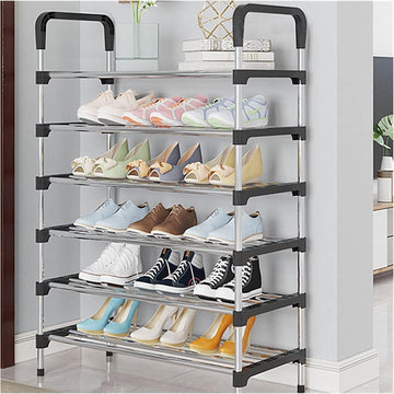 5 Layer Stainless Steel Shoe Rack