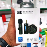 K35 Wireless MicroPhone 3.5MM JACK K35 Lavalier True Wireless Single Microphone