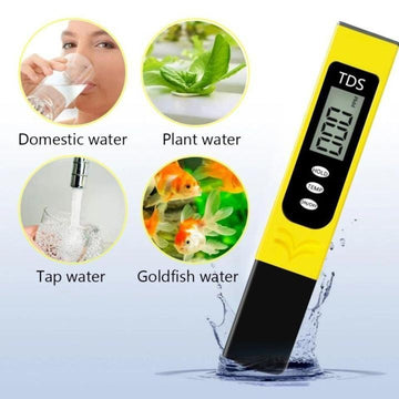 ADVANCED™ Digital Pocket TDS Meter with Temperature and Water Quality Measurement Testing Mete